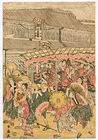 Shunsen Katsukawa 1762-1830 - Festival Parade - 2 - artelino Art Auctions. Shunsen Katsukawa 1762-1830 - Festival Parade - 2