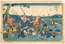 Eisen Ikeda 1790-1848 - Iwamurata - Kiso Dochu - artelino Art Auctions. Eisen Ikeda 1790-1848 - Iwamurata - Kiso Dochu