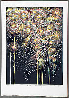 Fumio Fujita born 1933 - Fireworks - artelino Art Auctions. Fumio Fujita born 1933 - Fireworks