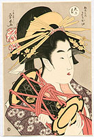 Eisui Ichirakusai active ca. 1790-1823 - Courtesan and Drum - artelino Art Auctions. Eisui Ichirakusai active ca. 1790-1823 - Courtesan and Drum