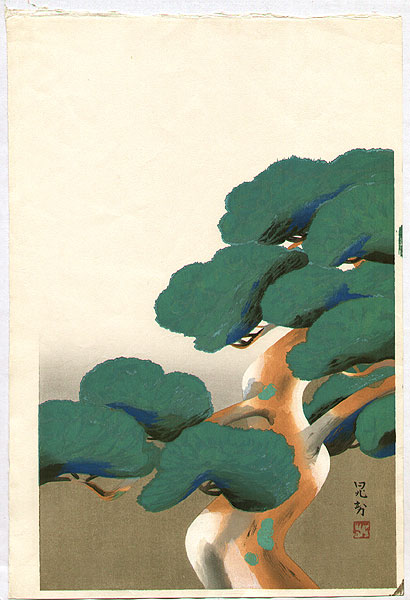 Chosei Miwa 1901-1983 - Pine - artelino Art Auctions. Chosei Miwa 1901-1983 - Pine
