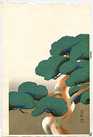 Chosei Miwa 1901-1983 - Pine - artelino Art Auctions. Chosei Miwa 1901-1983 - Pine