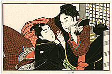 Utamaro Kitagawa 1750-1806 - Lover's Quarrel - artelino Art Auctions. Utamaro Kitagawa 1750-1806 - Lover's Quarrel