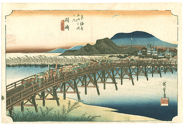 Okazaki - Ando Hiroshige - 1797-1858