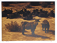 Li Yanpeng born 1958 - Black Goats