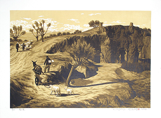 Li Yanpeng born 1958 - Go to Market - artelino Art Auctions. Li Yanpeng born 1958 - Go to Market