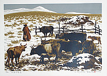 Li Yanpeng born 1958 - Grassland of Early Spring