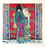 Hao Ping born 1952 - Knocking at the Door