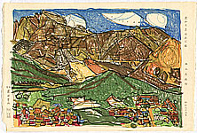Hideo Nishiyama born 1911 - Unzen Amakusa - artelino Art Auctions. Hideo Nishiyama born 1911 - Unzen Amakusa
