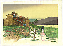 Ryusei Okamoto born 1949 - Home - Summer - artelino Art Auctions. Ryusei Okamoto born 1949 - Home - Summer