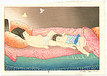 Ryusei Okamoto born 1949 - Dream - artelino Art Auctions. Ryusei Okamoto born 1949 - Dream