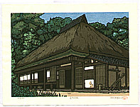 Katsuyuki Nishijima born 1945 - Village House at Nagato - artelino Art Auctions. Katsuyuki Nishijima born 1945 - Village House at Nagato