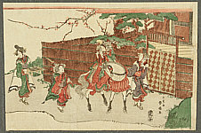 Shunsen Katsukawa 1762-1830 - Musical Entertainers - artelino Art Auctions. Shunsen Katsukawa 1762-1830 - Musical Entertainers