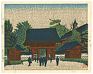 Masao Maeda 1904-1974 - Red Gate - artelino Art Auctions. Masao Maeda 1904-1974 - Red Gate