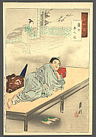 Gekko Ogata 1859-1920 - Dreaming - Gekko's Essay - artelino Art Auctions. Gekko Ogata 1859-1920 - Dreaming - Gekko's Essay