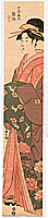 Choki Eishosai fl. 18/19th C. - Beauty Hinazuru - artelino Art Auctions. Choki Eishosai fl. 18/19th C. - Beauty Hinazuru