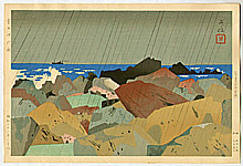 Hideo Nishiyama born 1911 - Muroto Cape - artelino Art Auctions. Hideo Nishiyama born 1911 - Muroto Cape