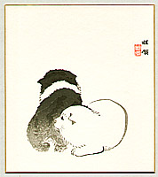 Bairei Kono 1844-1895 - Puppies - artelino Art Auctions. Bairei Kono 1844-1895 - Puppies