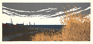 Ichiro Fukushima 1920-1975 - Tomizaki in Winter - artelino Art Auctions. Ichiro Fukushima 1920-1975 - Tomizaki in Winter