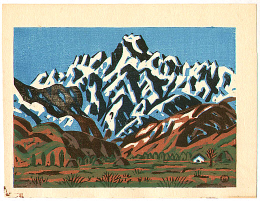 Masao Maeda 1904-1974 - Goryu Mountains - artelino Art Auctions. Masao Maeda 1904-1974 - Goryu Mountains