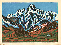 Masao Maeda 1904-1974 - Goryu Mountains - artelino Art Auctions. Masao Maeda 1904-1974 - Goryu Mountains