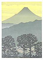 Fumio Fujita born 1933 - Mt. Fuji - B - artelino Art Auctions. Fumio Fujita born 1933 - Mt. Fuji - B