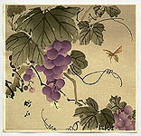 Chikuseki active ca. 1900 - Grape and Wasp - artelino Art Auctions. Chikuseki active ca. 1900 - Grape and Wasp