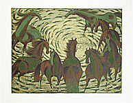 Shan Dan born 1954 - Green Sun - artelino Art Auctions. Shan Dan born 1954 - Green Sun