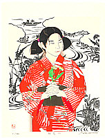Ryusei Okamoto born 1949 - First Love - 1-B - artelino Art Auctions. Ryusei Okamoto born 1949 - First Love - 1-B