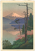 Yuhan Ito active 1930s - Mt. Fuji from Tagonoura Bay - artelino Art Auctions. Yuhan Ito active 1930s - Mt. Fuji from Tagonoura Bay