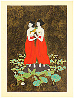 Ryusei Okamoto born 1949 - Dew - artelino Art Auctions. Ryusei Okamoto born 1949 - Dew