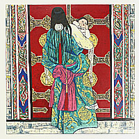 Hao Ping born 1952 - Knocking at the Door