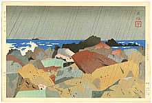 Hideo Nishiyama born 1911 - Muroto Cape - artelino Art Auctions. Hideo Nishiyama born 1911 - Muroto Cape