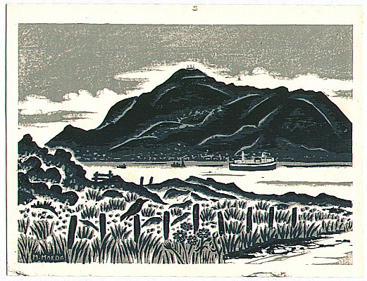 Masao Maeda 1904-1974 - Mt. Gagyu - artelino Art Auctions. Masao Maeda 1904-1974 - Mt. Gagyu