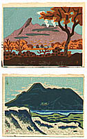 Masao Maeda 1904-1974 - Mountains in Hokkaido Island - artelino Art Auctions. Masao Maeda 1904-1974 - Mountains in Hokkaido Island