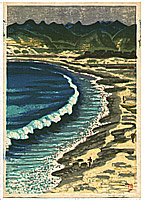 Masao Maeda 1904-1974 - Beach Front - artelino Art Auctions. Masao Maeda 1904-1974 - Beach Front