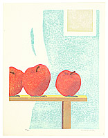 Yoshio Oda fl.ca. 1980s - Apples - artelino Art Auctions. Yoshio Oda fl.ca. 1980s - Apples