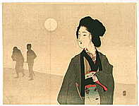 Eisen Tomioka 1864-1905 - Silhouettes - artelino Art Auctions. Eisen Tomioka 1864-1905 - Silhouettes