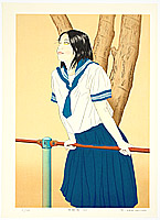 Ryusei Okamoto born 1949 - First Love # 11 - artelino Art Auctions. Ryusei Okamoto born 1949 - First Love # 11