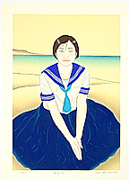 Ryusei Okamoto born 1949 - First Love # 13 - artelino Art Auctions. Ryusei Okamoto born 1949 - First Love # 13