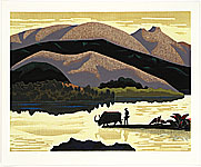 He Yongkun born 1953 - Beauty of the Lake