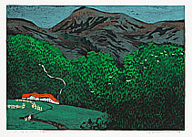 Kang Yongming born 1943 - House Hidden in the Forest