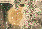 Kakuyu Shoda 1879-1947 - Snow in Fushimi - artelino Art Auctions. Kakuyu Shoda 1879-1947 - Snow in Fushimi