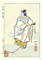 Hideyo Matsuno fl.ca. 1970s - July - Twelve Months of Noh Pictures - artelino Art Auctions. Hideyo Matsuno fl.ca. 1970s - July - Twelve Months of Noh Pictures