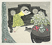 Ling Junwu born 1962 - Story in the Garden 2 - artelino Art Auctions. Ling Junwu born 1962 - Story in the Garden 2