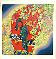 Hao Ping born 1952 - Flying Dance, Sound of the Far-off Drum - artelino Art Auctions. Hao Ping born 1952 - Flying Dance, Sound of the Far-off Drum