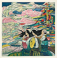 Hao Ping born 1952 - Daughters of Mountain - artelino Art Auctions. Hao Ping born 1952 - Daughters of Mountain