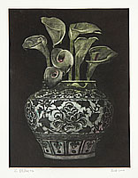 Sun Jiao born 1956 - Blue Flower No. 15 - artelino Art Auctions. Sun Jiao born 1956 - Blue Flower No. 15