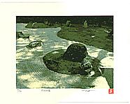 Hideaki Kato born 1954 - Sun Beams at Garden - artelino Art Auctions. Hideaki Kato born 1954 - Sun Beams at Garden