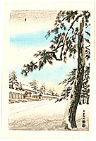 Eiichi Kotozuka 1906-1979 - Kyoto Imperial Palace - artelino Art Auctions. Eiichi Kotozuka 1906-1979 - Kyoto Imperial Palace